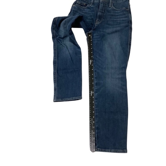 Frame Le Pixie Sylvia Slender Straight Jeans Sz 25 Blue - Picture 6 of 7